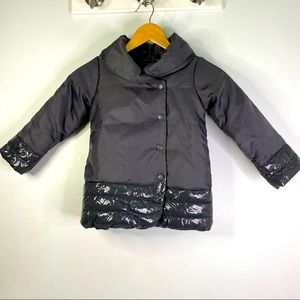 Cynthia Rowley Grey Puffy Winter jacket Size 4T